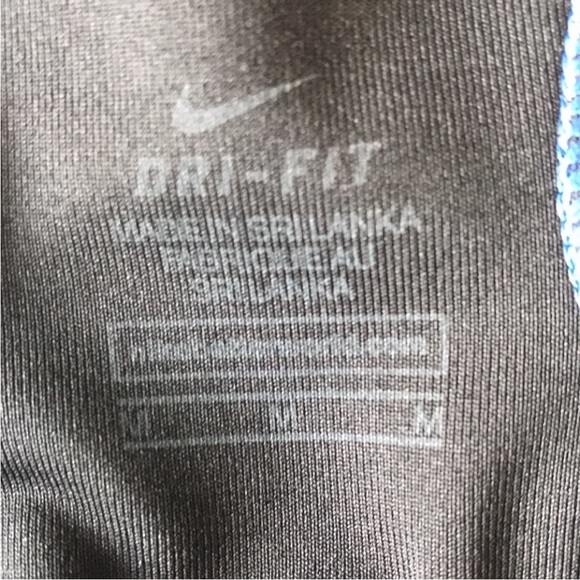 Nike Pro Classic Sports Bra.    Blue/Black
Size Medium - Picture 4 of 5